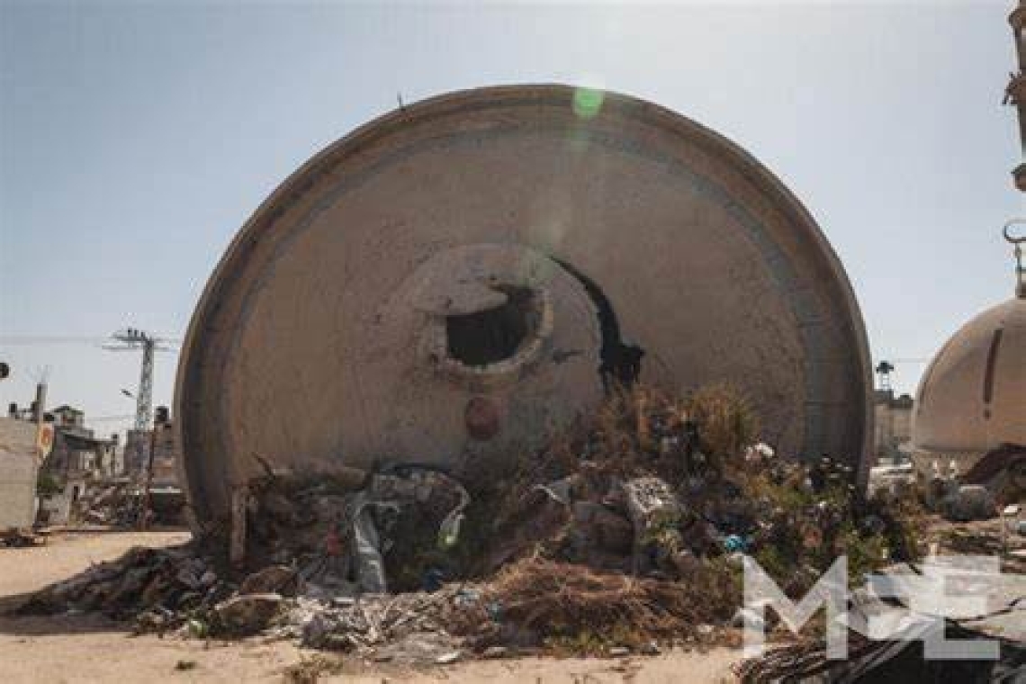 Des pénuries d'eau signalées à Gaza 